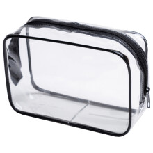 Reisebegleiter, 1-Liter-Reisetasche, wasserdichte, verstärkte Nähte, leichtes und tragbares Design, transparentes Kosmetiktäschchen, Geschenk für