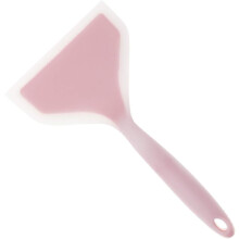 Silikonová špachtle na palačinky s krátkou rukojetí, tepelně odolná flexibilní obracečka pro nepřilnavou kuchyňskou smaženou lopatku,