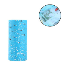 Rouleaux de tulle à paillettes, rouleaux de tissu pailleté parfaits pour la décoration de fond de mariage, la décoration de scène transparente