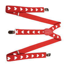 Hosenträger mit Metallclip, klassische elastische Hosenträger