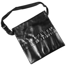 Sac de taille de brosse cosmétique de division du cuir 22