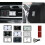 Car Interior Clock with Easy Read Display, Accurate Quartz Timekeeping, Vent Clip and Sticker Mount 2