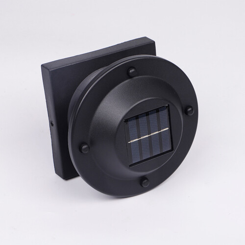 Tampas impermeáveis para lanternas solares, lâmpadas solares de filamento de tungstênio para postes de madeira/vinil de 4x4, 5x5 e 6x6 polegadas, 1