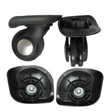 2Pcs Luggages Wheel Replacement Trolley Casters Double Row Wheels