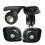 2Pcs Luggages Wheel Replacement Trolley Casters Double Row Wheels 1