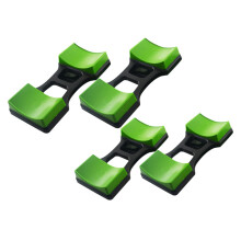 Dumbbell Holder Stand 4Piece Plastic Dumbbell Rack, Stable Base, Weight Capacity For Home Gym Equipment