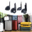 1 pair Luggages Replacement Wheel Repair Practical Suitcase 2