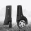 1 Pair Luggages Wheels Suitcase Wheels Replacement Airplanes 7