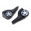 1 Pair Luggages Wheels Suitcase Wheels Replacement Airplanes 4