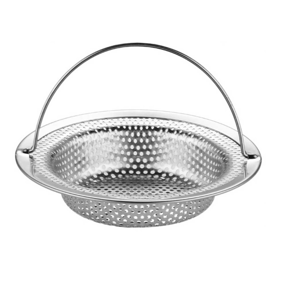 Stainless Steel Sink Drain Strainer Basket With Handle For Kitchen And Bathroom Sinks Rust Resistant 1 Pack 9323874404509
