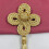 Handcrafts Clovers Tassels With Gold Thread Design Elegant 4