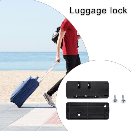 High Security Luggage Code Lock Portable And Practical Suitcase 1