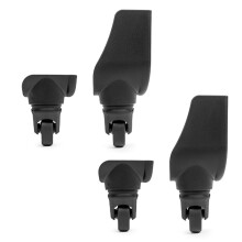 4 Pieces Replacement Spinner Wheels Quiet Movement For Travel