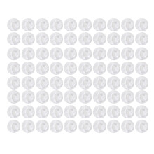 80Pcs Wear Resistant Suitcase Wheel Protectors Covers Noise