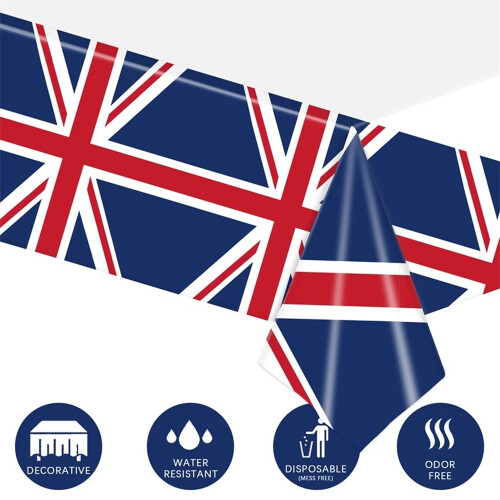 Χαρτοπετσέτες Union Jack, 2 τεμάχια κομψές διακοσμήσεις βρετανικού θέματος για πάρτι, 2