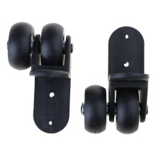 1 paire de roues de rechange lisses, roulettes de remplacement,