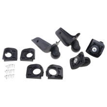 3x roues de valise roues de bagages de remplacement roulettes