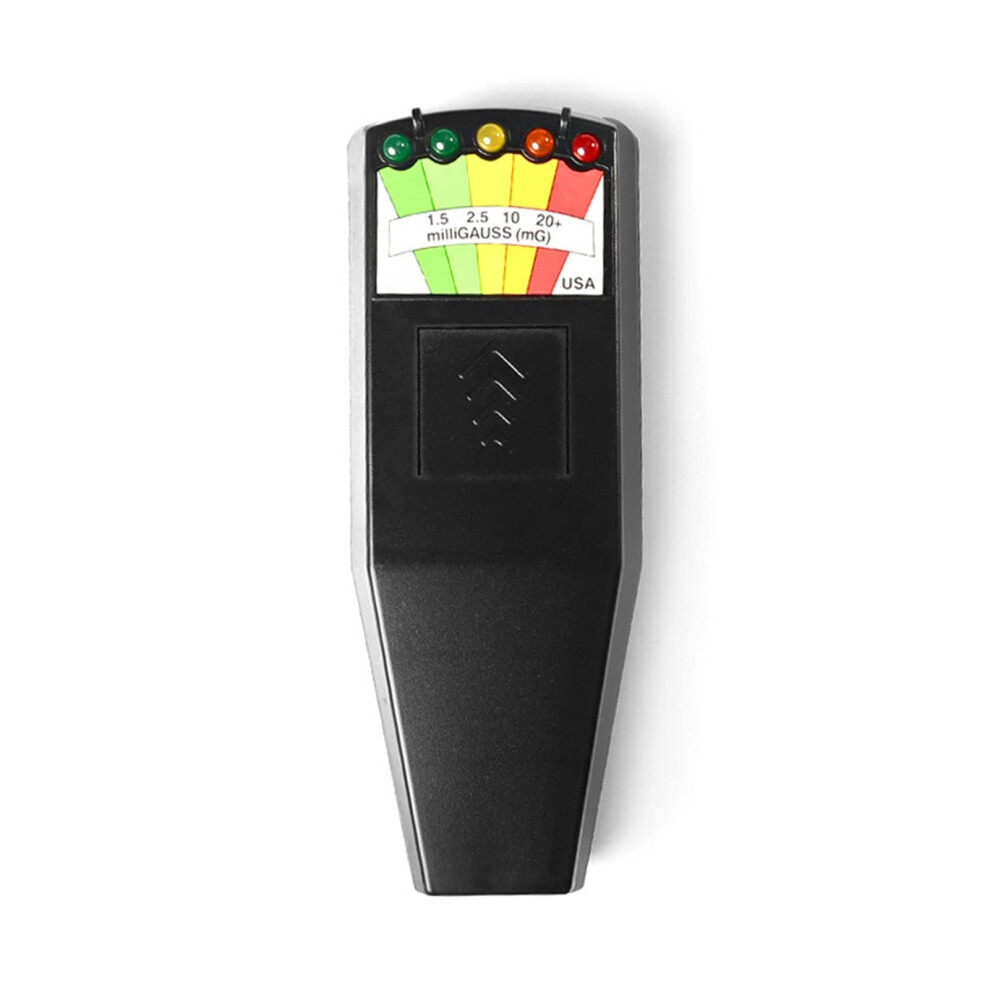 Emf Reader Emf Meter Electromagnetic Field Detector Ghost Detector Portable 5 Led Gauss Meter Nero 9105992785186