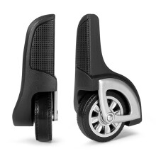 1 paire de roues de valise, roulettes pivotantes, roues de