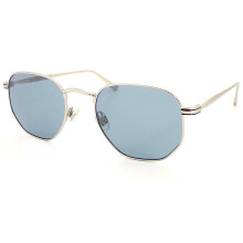 Superdry Studios Crew Sunglasses Semi Matte Silver with Blue CAT.2 Lenses 002