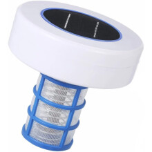 Solar-Poolionisator, Desinfektionsmittel mit kristallklarer Wassertechnologie, einfache Bedienung, Algenwachstumsregulierung für Pools und Spas bis