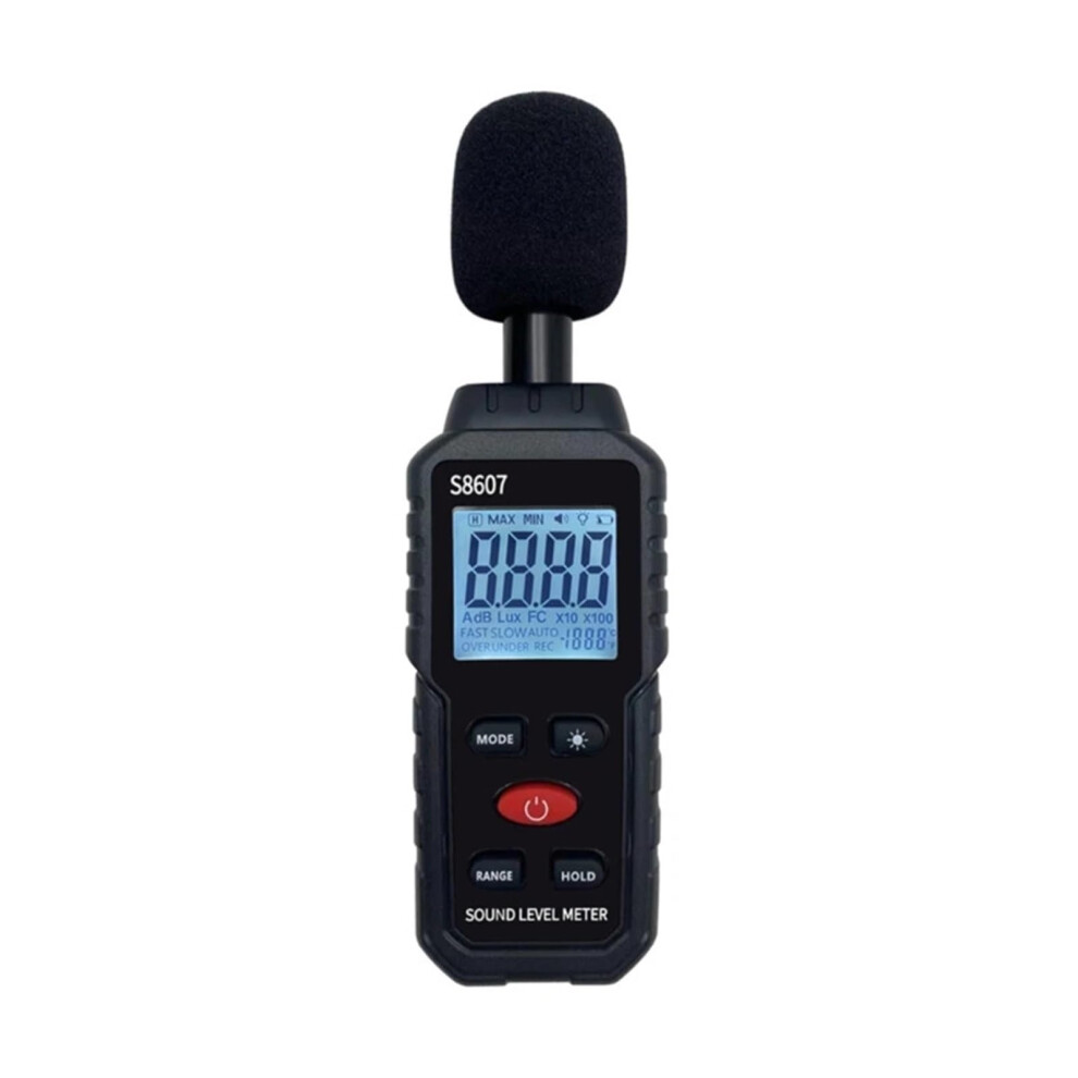 Sound Level Meter Accuracy 30130 Db Digital Decibel Monitor For Hospital And Library 9323874405513