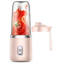 Bærbar blender, personlig juicer med 6-blads blandesystem, USB genopladelig, BPA-fri, miljøvenlig, on-the-go juice til fitnessentusiaster