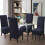 Chic Home Refresh με κάλυμμα καρέκλας τραπεζαρίας από ύφασμα υψηλής ποιότητας, 4