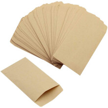 Selagem com cola à base de água: Armazene e proteja suas peças pequenas com segurança. Nossos envelopes de papel kraft oferecem selagem