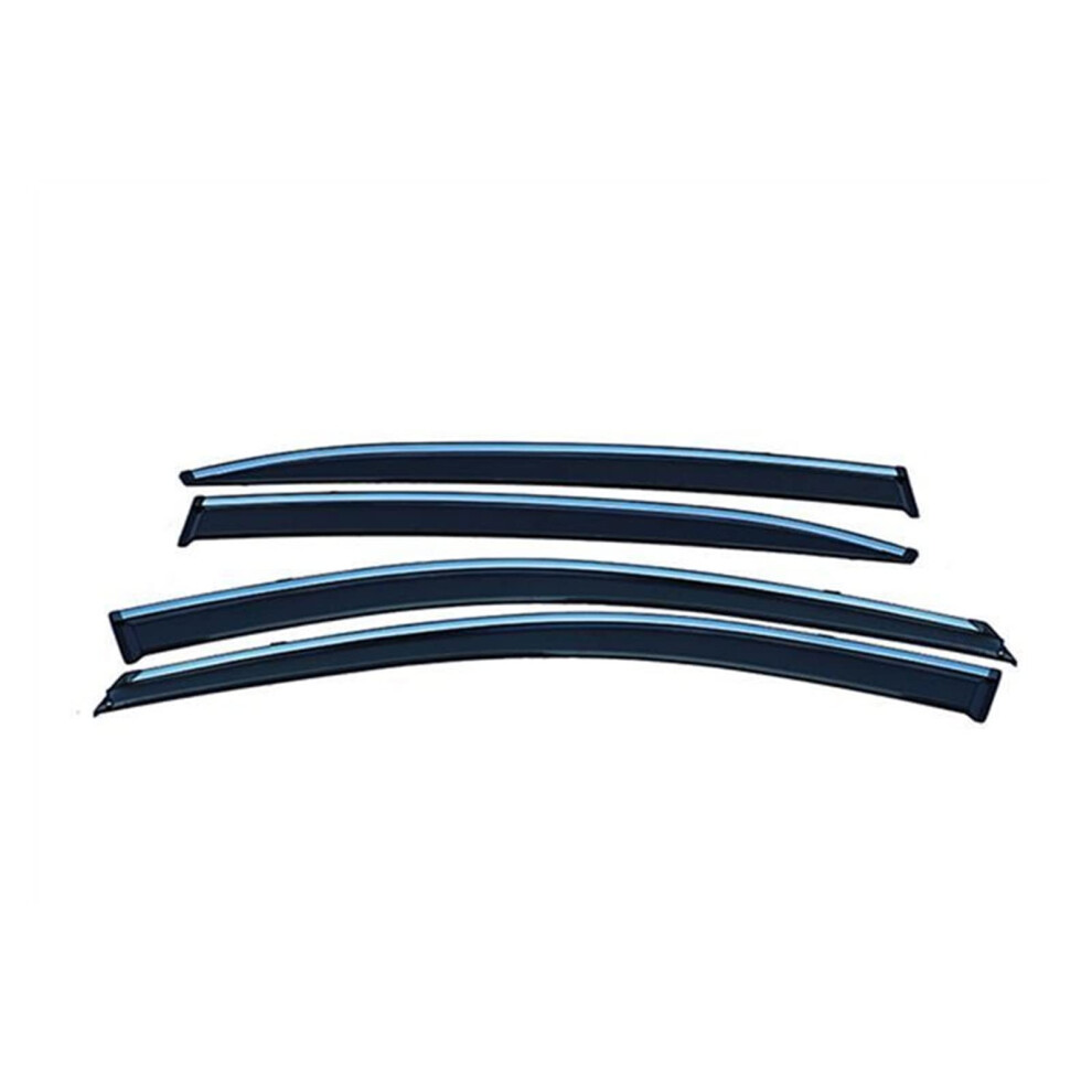 Car Window Visor Rain Guard For Peugeot 2008 20142019 Side Sun Wind Deflectors 4Pcs Smoke 9105992785643