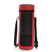 Portabottiglie termico in neoprene, custodia riutilizzabile per bevande da esterno, ideale per viaggi e avventure all'aria aperta.