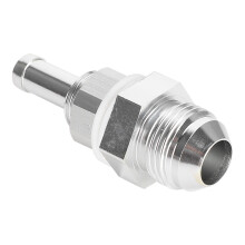 AN8 3/8 Flare Schott Schlauch Barb Aluminium
