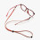 Chaîne de lunettes suédée réglable, 8 pièces, sangle de support 4