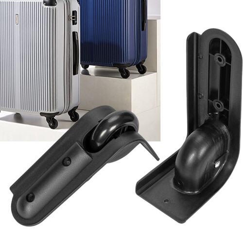 1 paire de roues de valise de remplacement pour bagages, 2