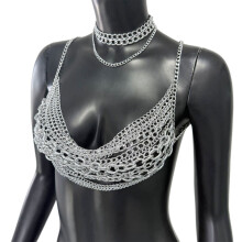 Moderne borstketting Lichaamssieraden Punk Thema