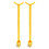 2 Teile/satz Golf Swing Trainer Ausrichtung 2