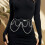 Vrouwen Punk Mode-accessoire Multi Chain Belt Verstelbare Gothic 7