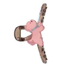 Mode Puppy Haarclip Klein formaat Kunststof Metaal Haarklauw