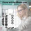 Secure Hold Silicone Glasses Retainers Antislip Kits with Ear 4