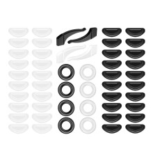 Universele siliconen antislip-kits voor brillen met oorgreep,