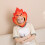 Flame Design Headgear Hat Comfortable Headpiece for School Event 2