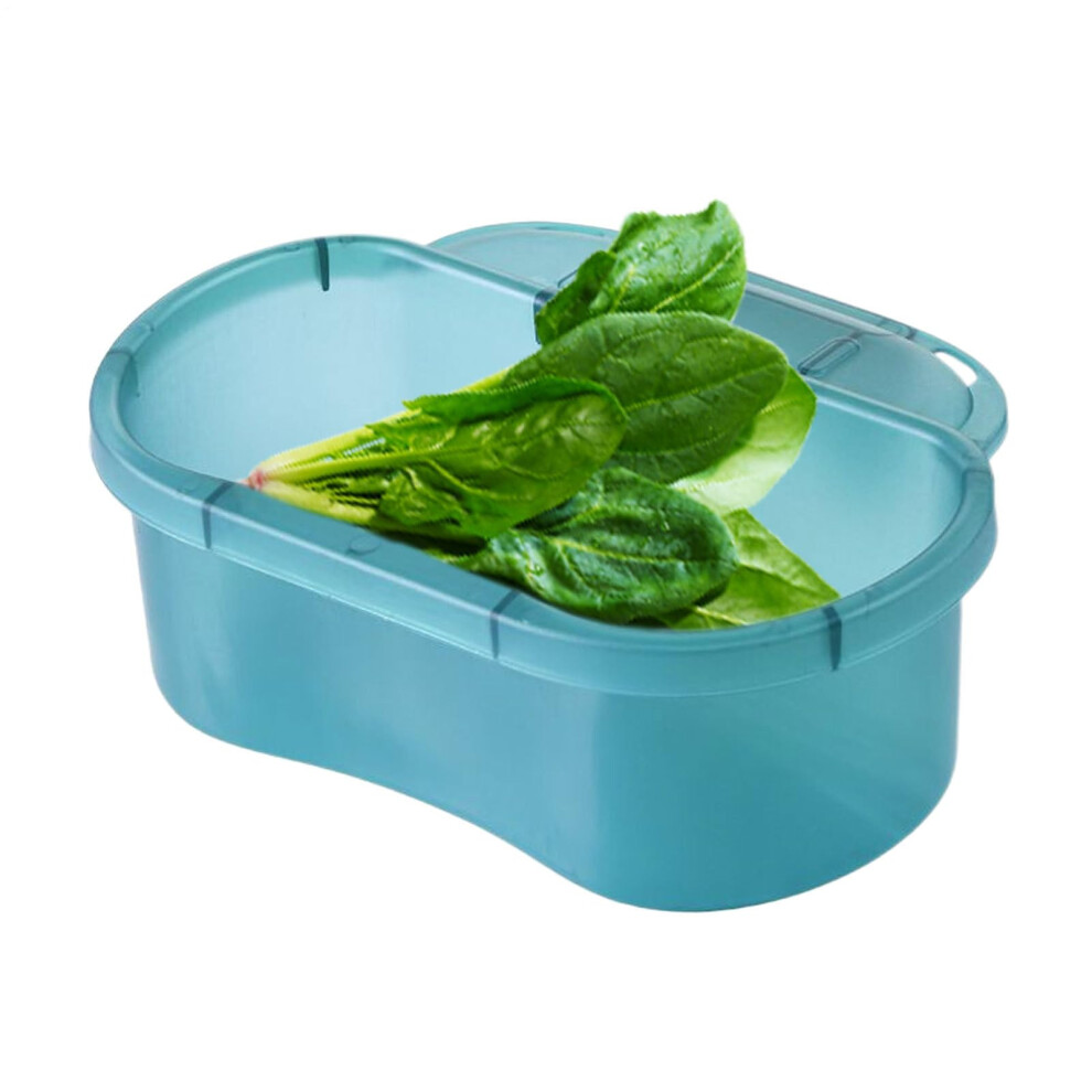 Sink Strainer Basket Nodrilling Food Waste Catcher Blue For Restaurant Hotel Apartment Kitchen 9323874406084