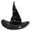 Bendable Gothic Witch Hat With Lace Trim Design and Bowknot 1