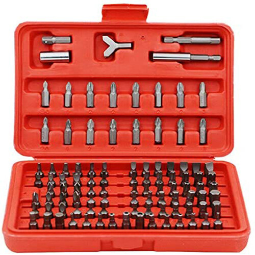 Precision Tip Profile Screwdriver Bit Set with Sandblasted Finish, Includes Portable Repair Tools And Security Screwdriver Set, Tamper Proof Torx Bits
