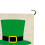 St. Patricks Day-Flagge, doppelseitig, dekorativ, 13