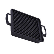 Portable Barbecue Grill Pans NonStick Rectangular Grill-M 1