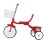 Dreiradmodell aus Metall, dreirädriges 15