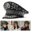 Bride Hat Shimmering Rhinestones Captain Hat Sequins Sailor Hat 2