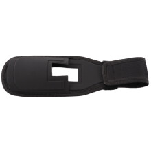 Angelrutengürtel, schwarz, verstellbar,