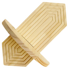 Bohemians Styles Wandregal aus Holz für Pflanzenbücher-1 Packung